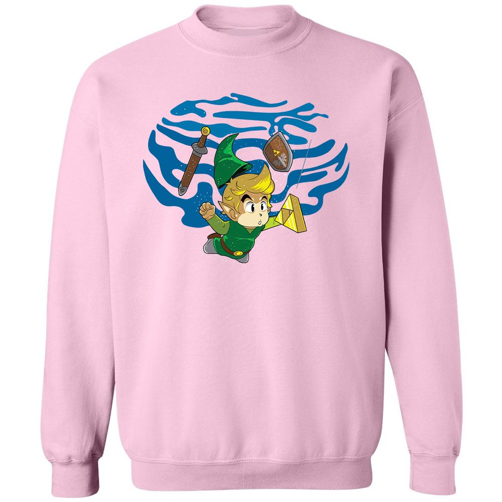 Classic Unisex Sweatshirt - WGAAWV29 - Light Pink - 3
