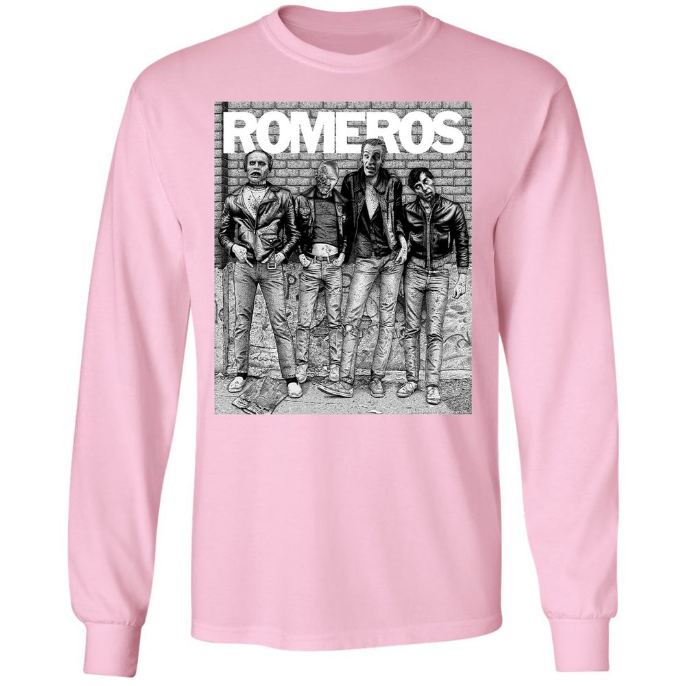 Long Sleeve T-Shirt - PRCLJ4H9 - Light Pink - 3