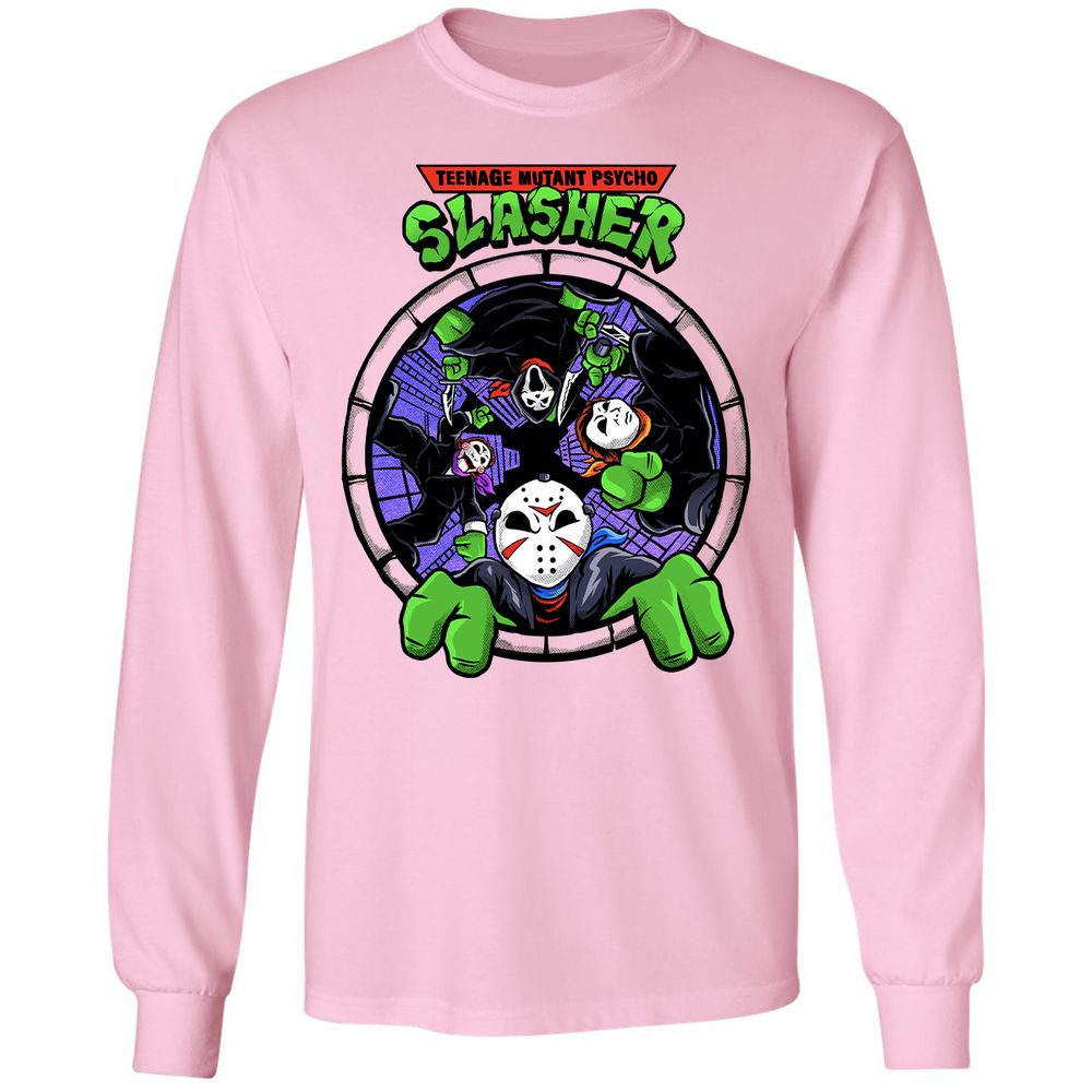 Long Sleeve T-Shirt - P8AS1LBK - Light Pink - 3