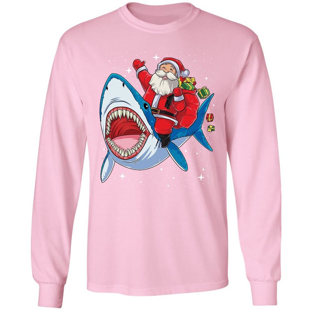Long Sleeve T-Shirt - UEE8EFFU - Light Pink - 3
