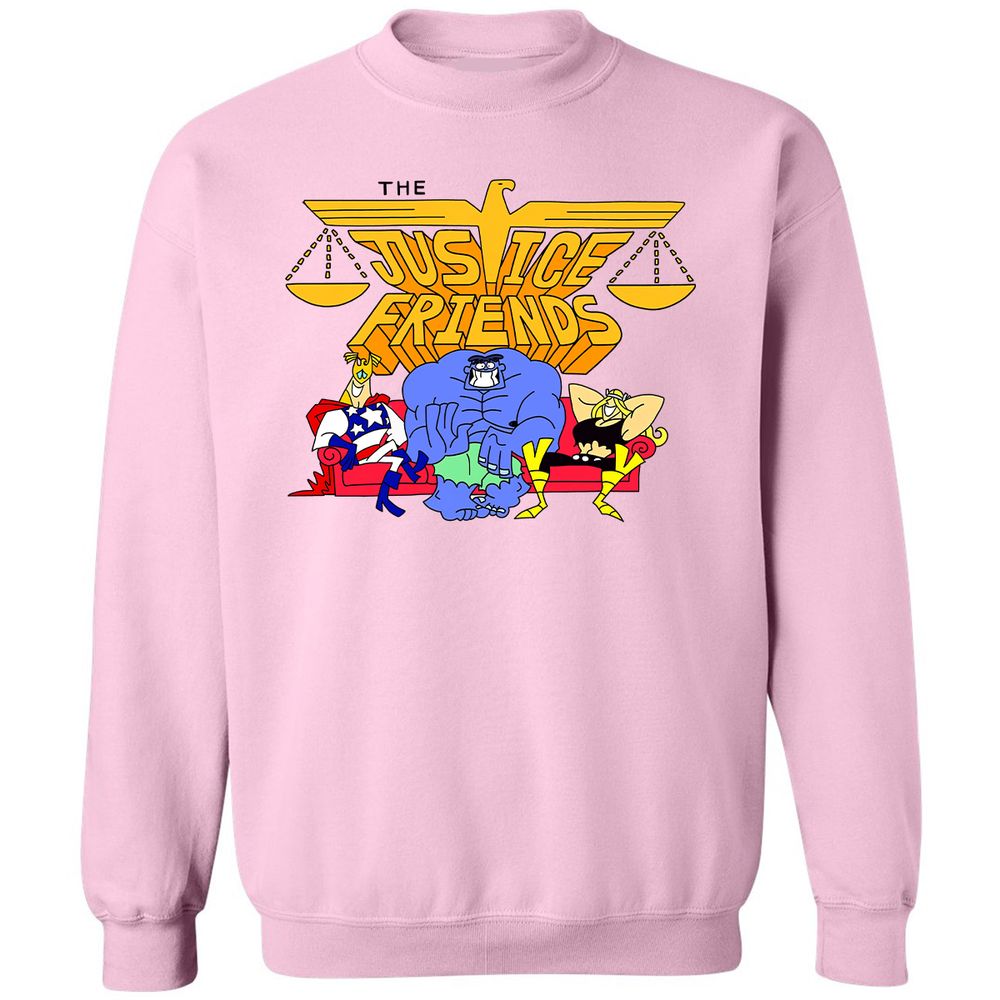 Classic Unisex Sweatshirt - 6DR7SCZ4 - Light Pink - 3