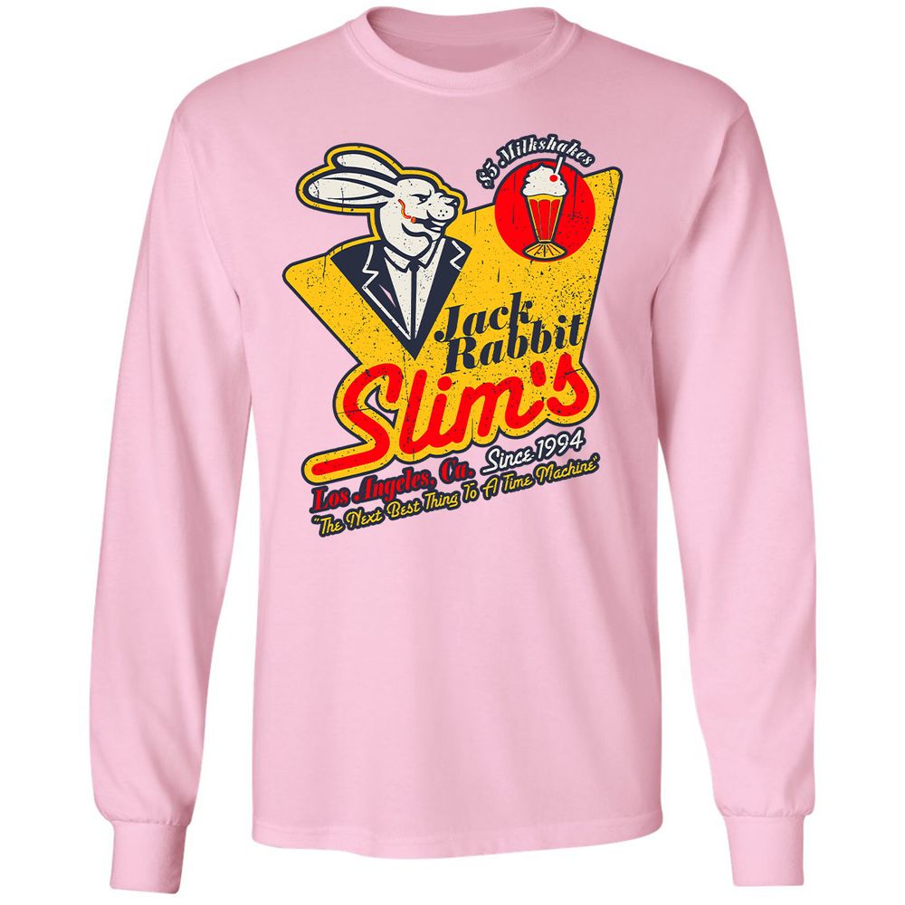 Long Sleeve T-Shirt - 2N1GRMMR - Light Pink - 3