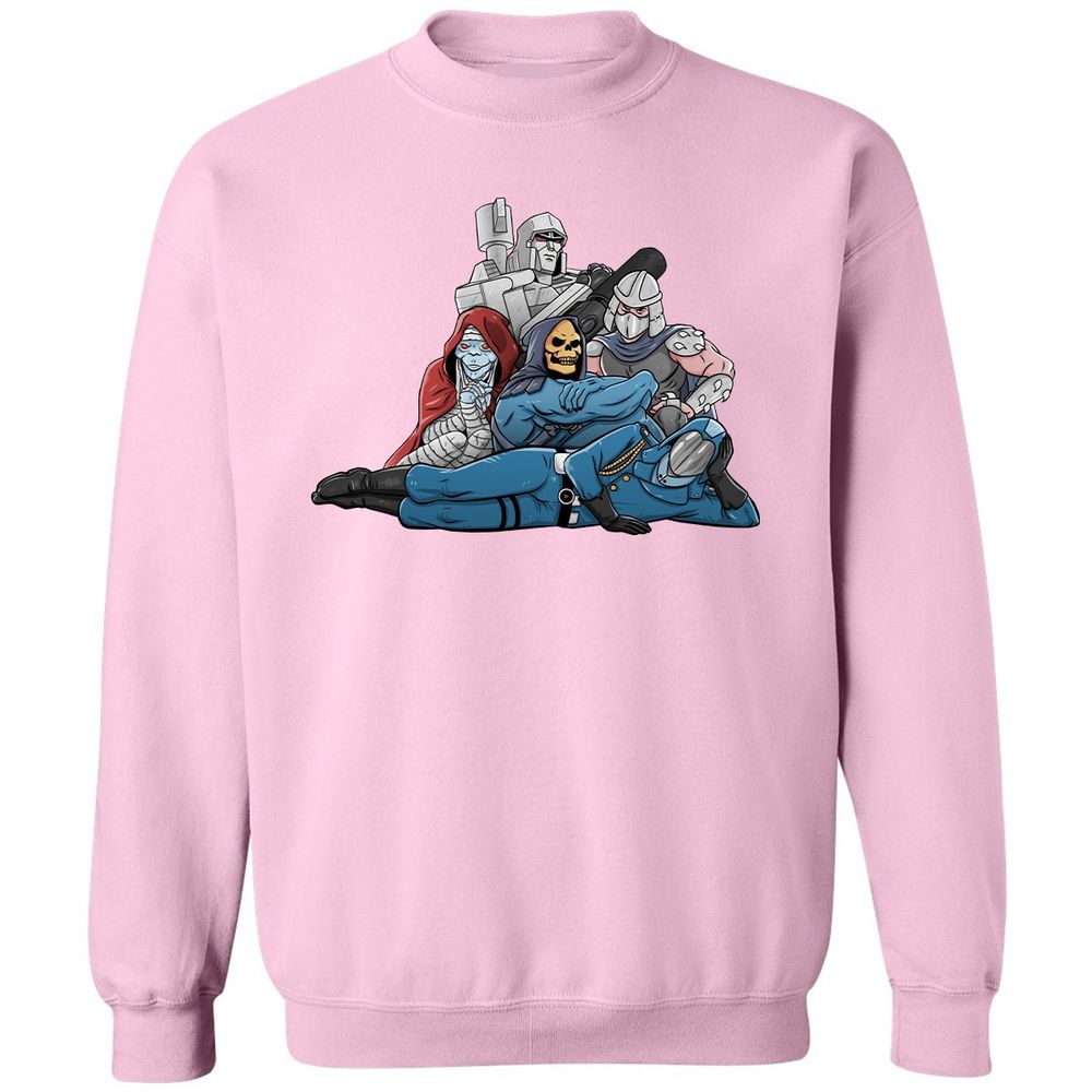 Classic Unisex Sweatshirt - BJAJ34U7 - Light Pink - 3