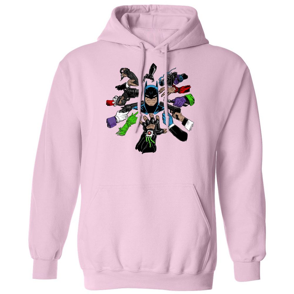 Classic Unisex Hoodie - QN5X163F - Light Pink - 3