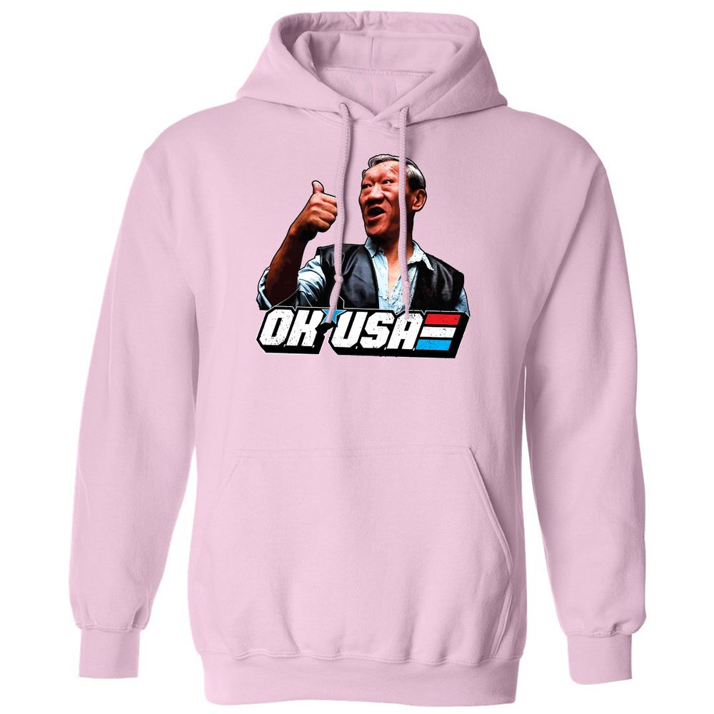 Classic Unisex Hoodie - URG1NDEQ - Light Pink - 3