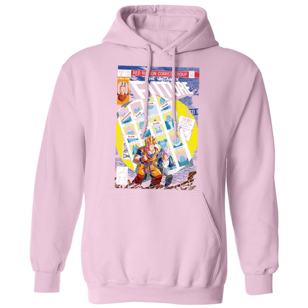 Classic Unisex Hoodie - TDD43BXV - Light Pink - 3