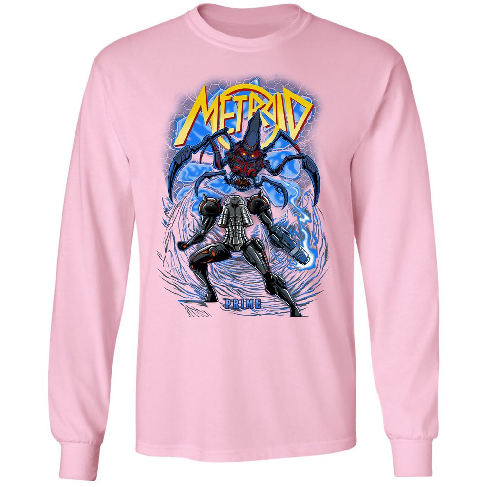 Long Sleeve T-Shirt - 9XA8TAZP - Light Pink - 3