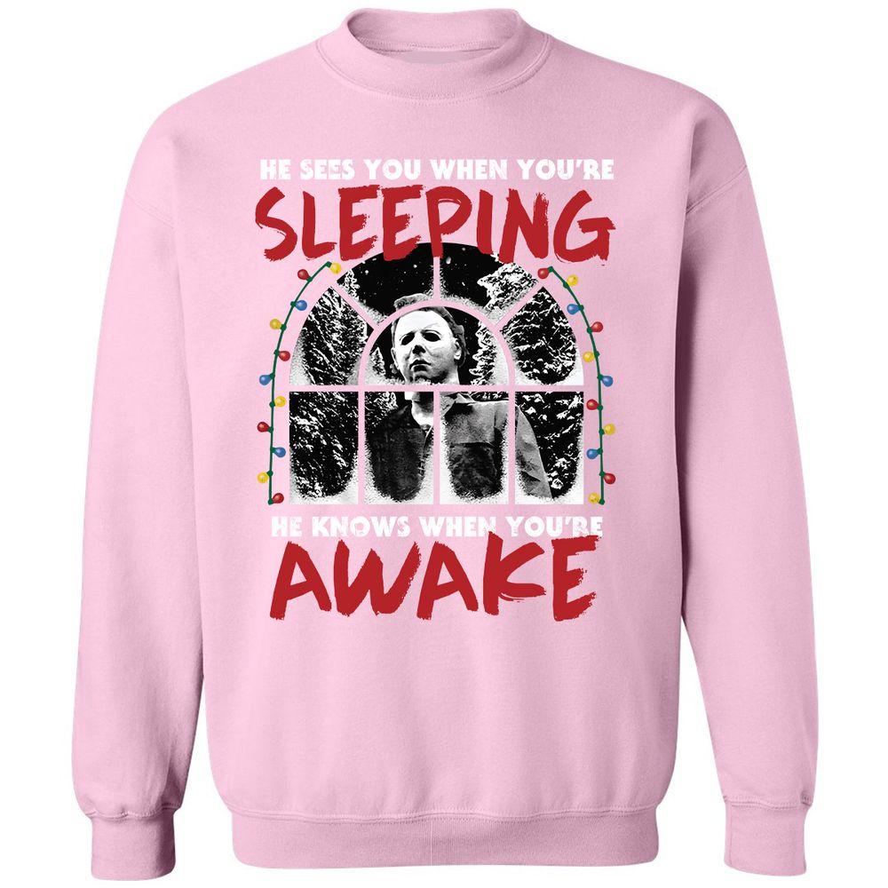 Classic Unisex Sweatshirt - RQQJB43U - Light Pink - 3