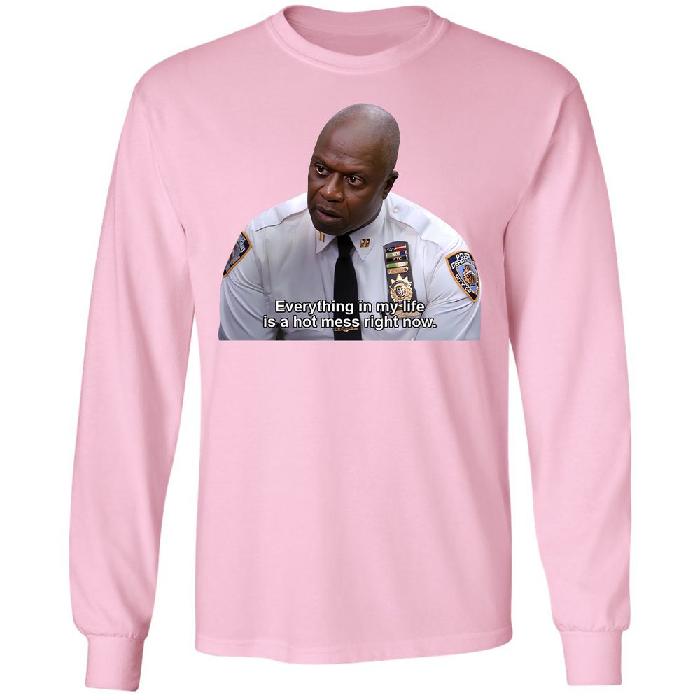 Long Sleeve T-Shirt - 24RYH3TY - Light Pink - 3