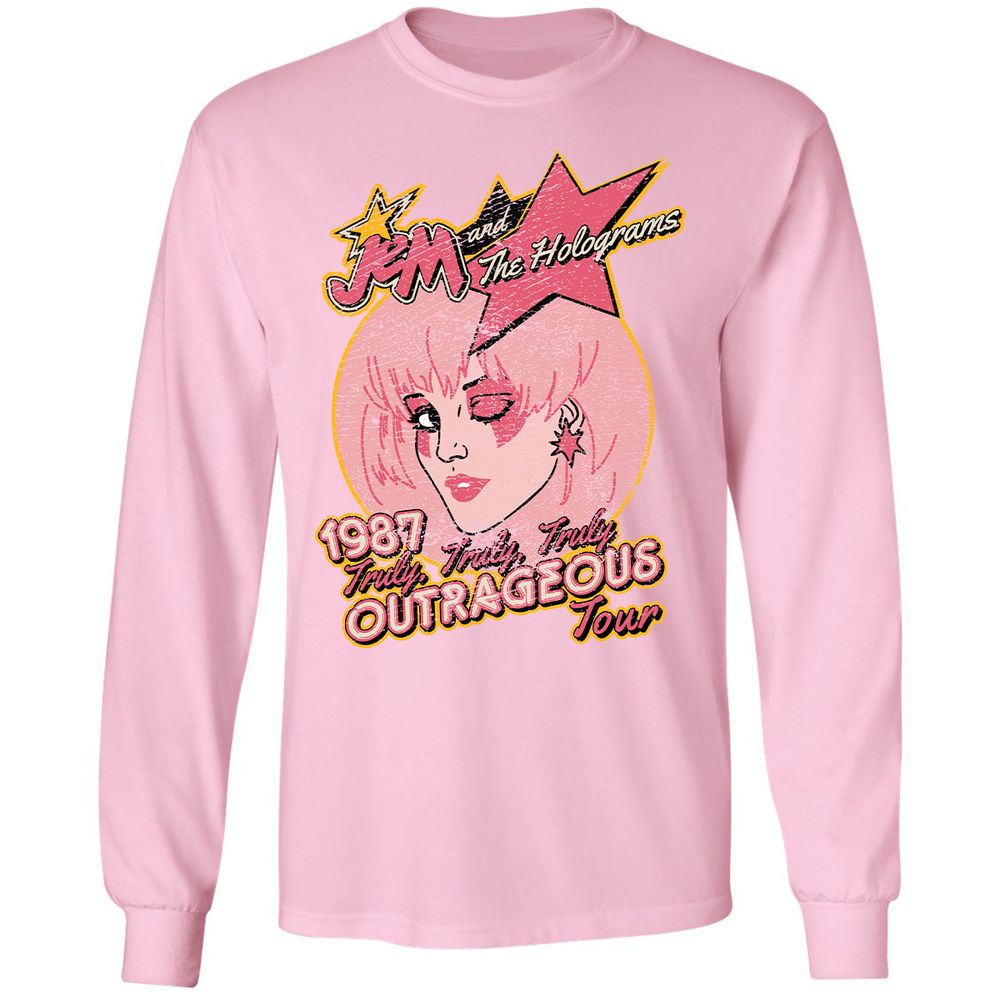 Long Sleeve T-Shirt - KNQA7F52 - Light Pink - 3