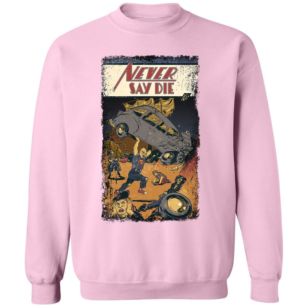 Classic Unisex Sweatshirt - FLZP8WA2 - Light Pink - 3