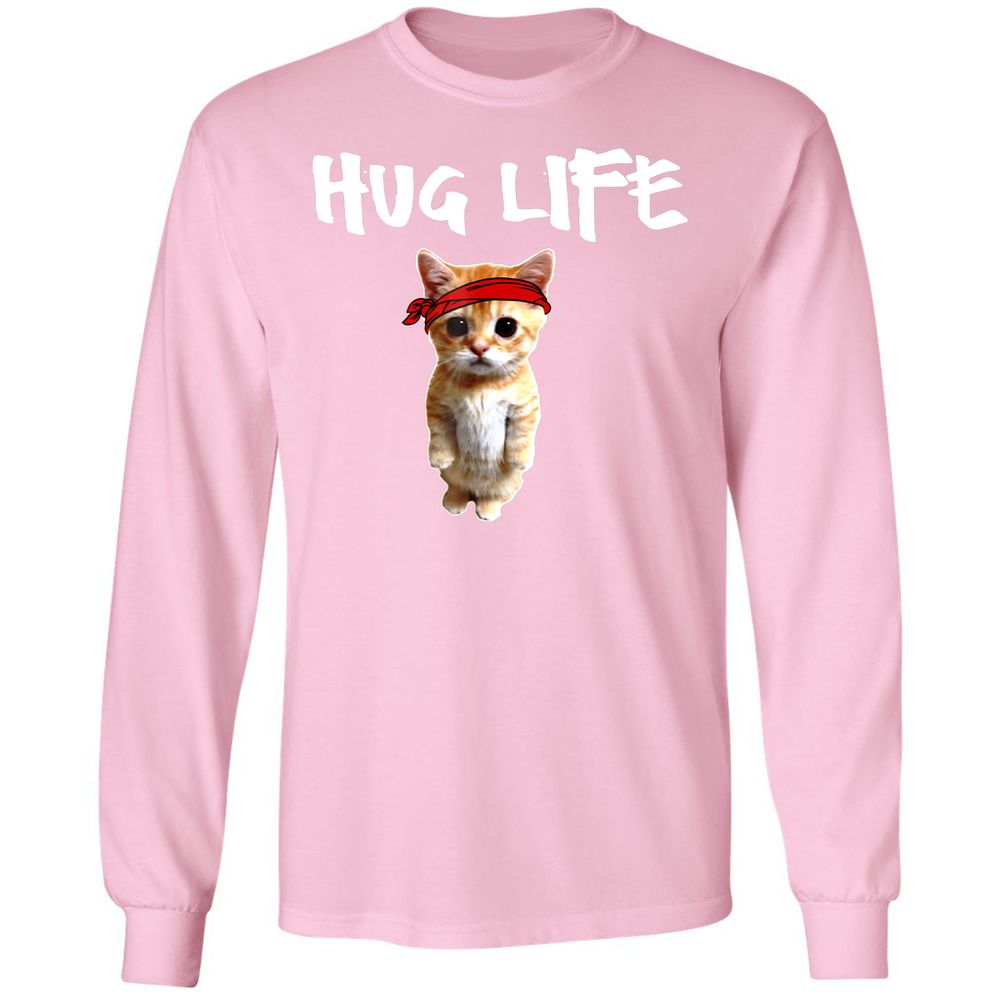 Long Sleeve T-Shirt - Q2UHG16T - Light Pink - 3