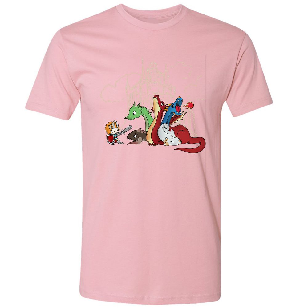 Premium Unisex T-Shirt - CDJF2TWB - Light Pink - 3