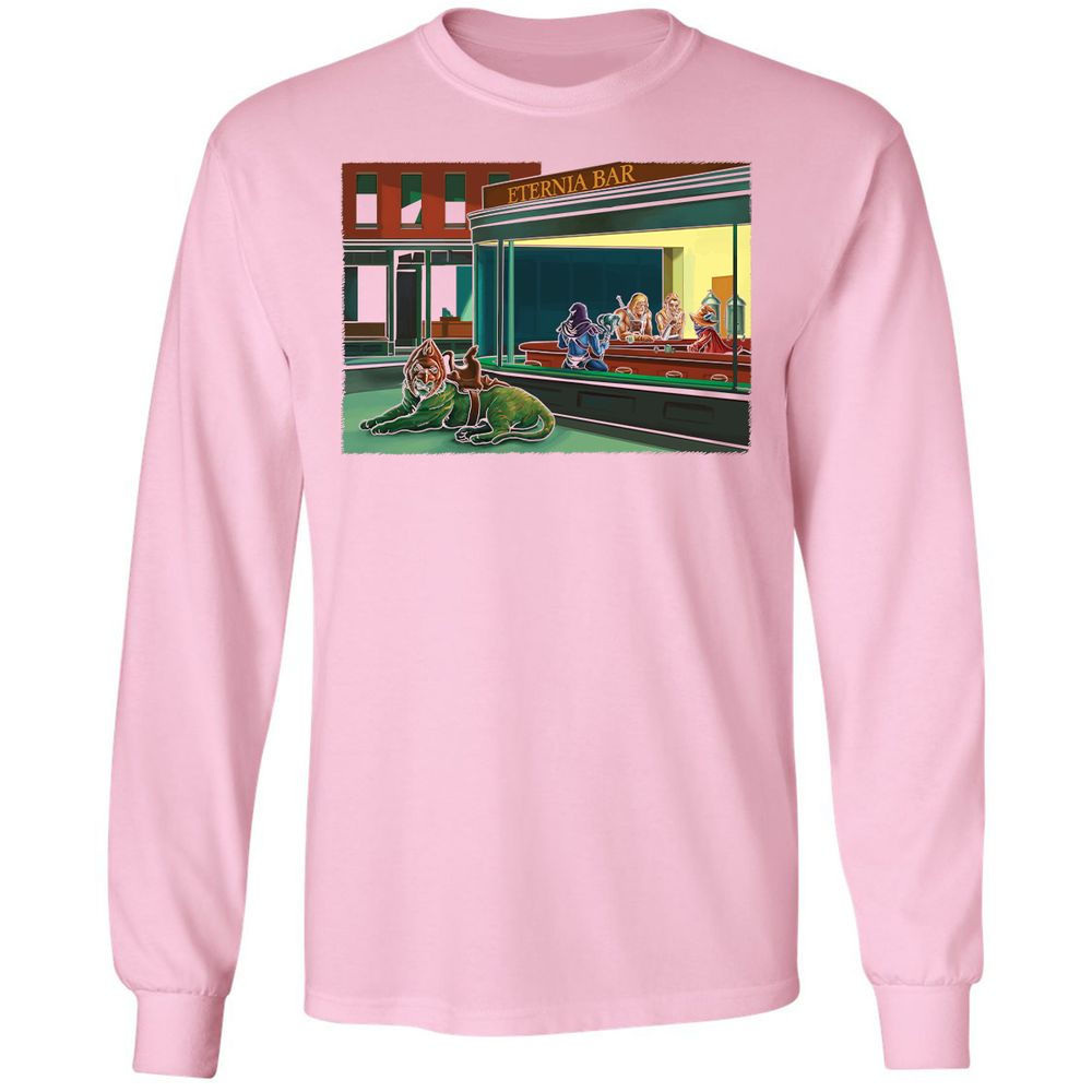 Long Sleeve T-Shirt - VPTVQN7L - Light Pink - 3