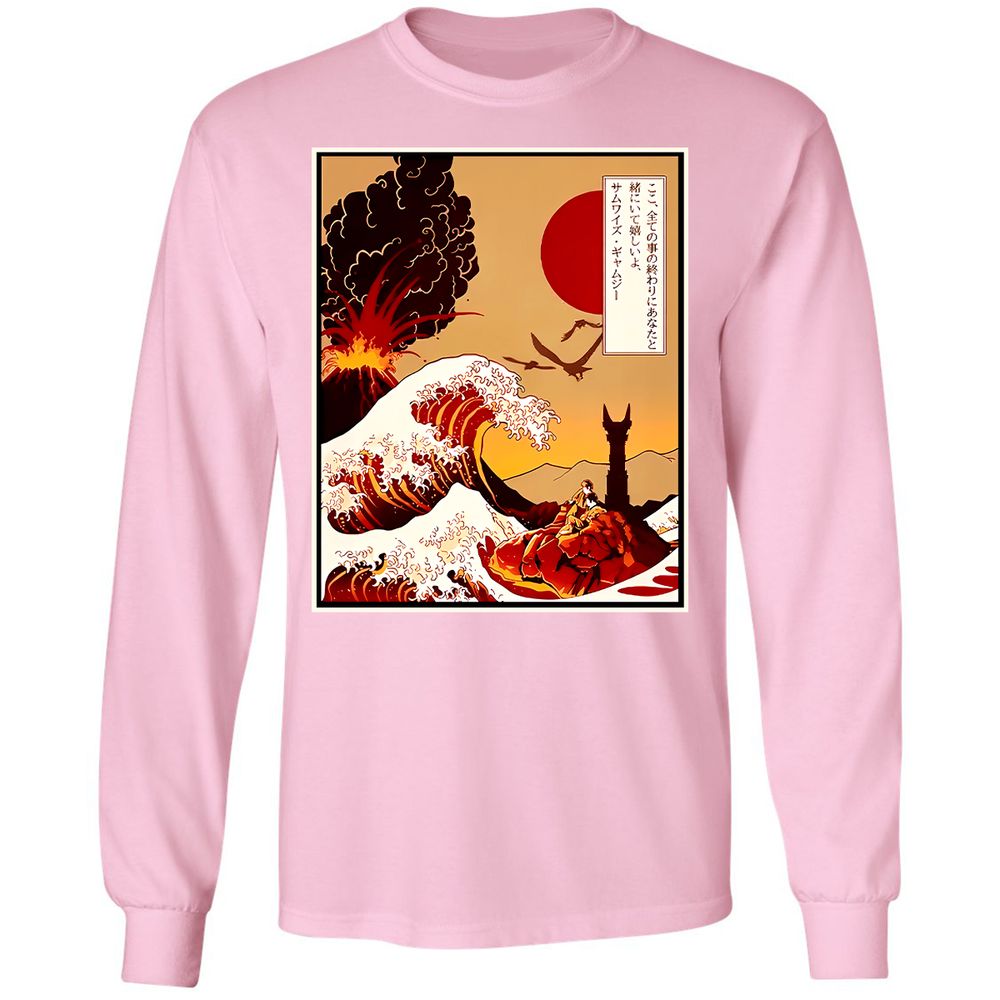 Long Sleeve T-Shirt - BJQ4LMMP - Light Pink - 3