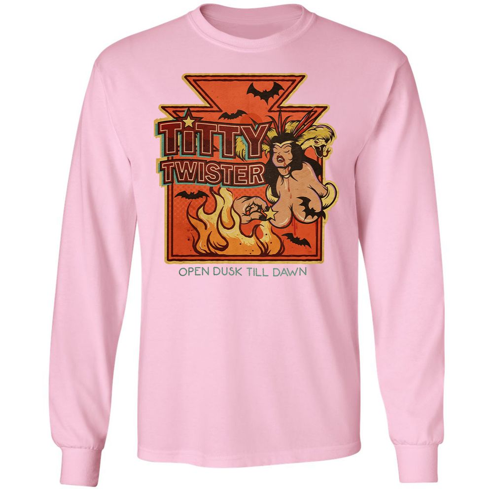 Long Sleeve T-Shirt - 712DV3RG - Light Pink - 3