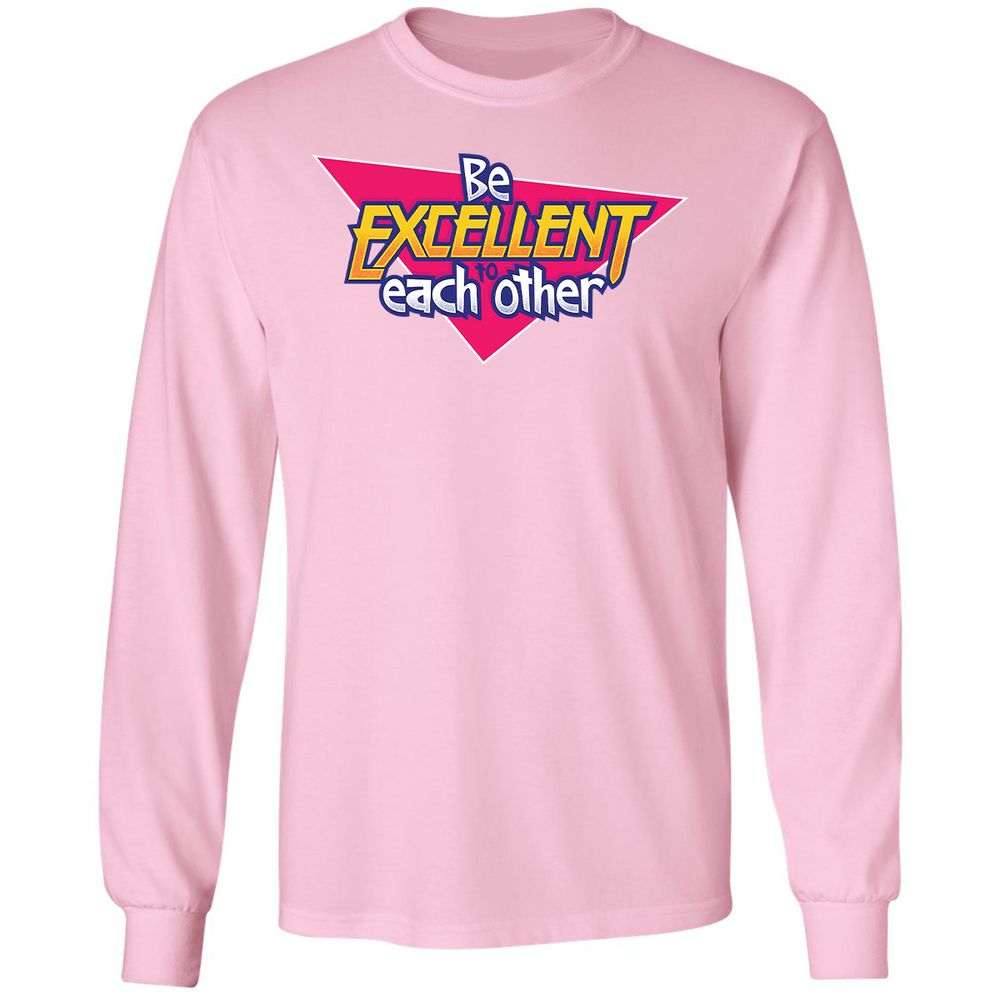 Long Sleeve T-Shirt - DE4ALZ73 - Light Pink - 3