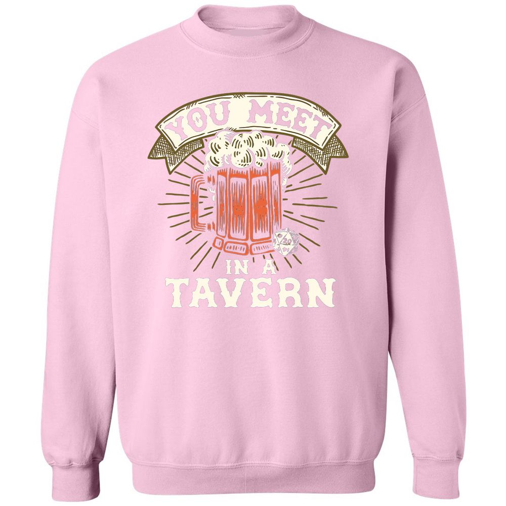 Classic Unisex Sweatshirt - L7HUC8AH - Light Pink - 3