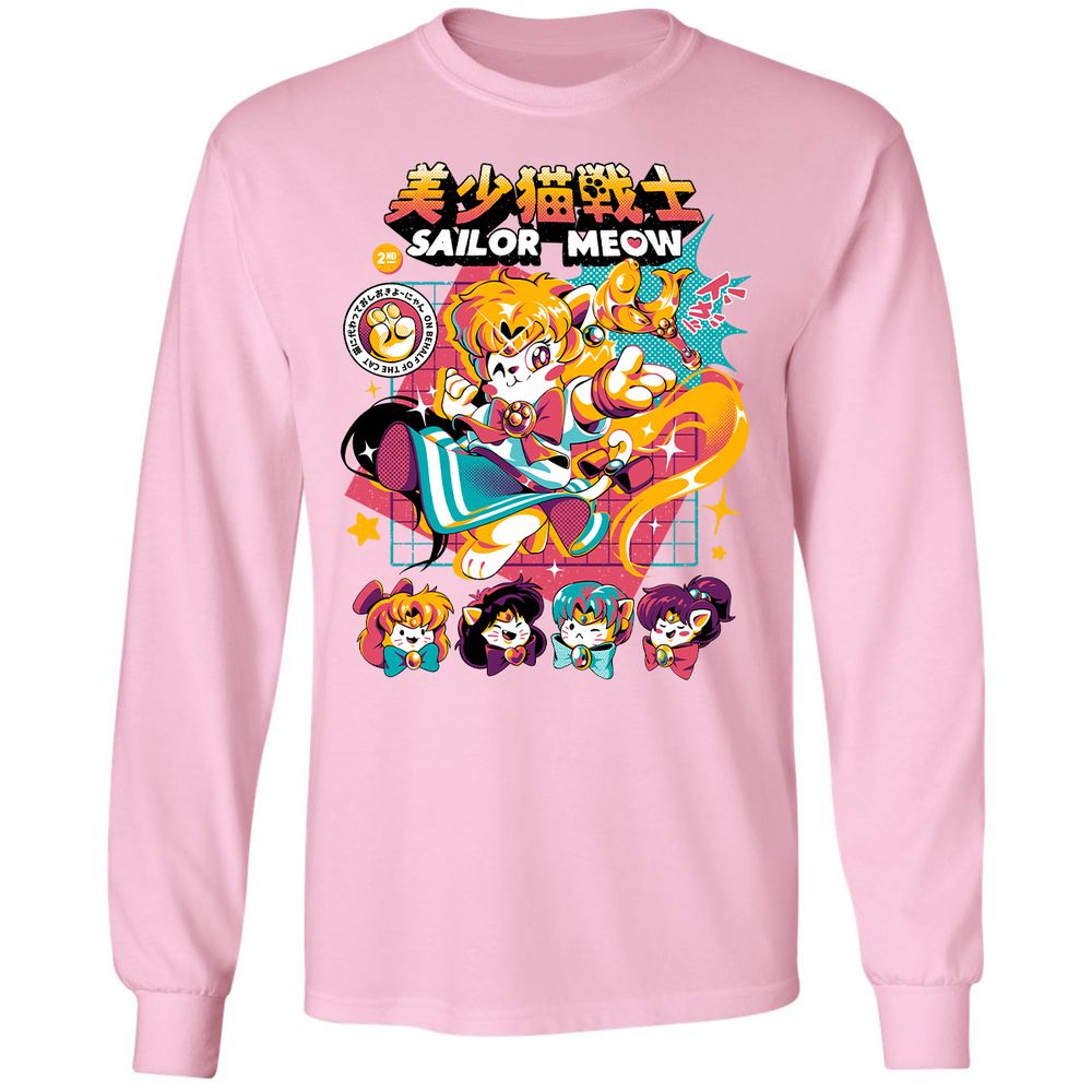 Long Sleeve T-Shirt - 3NFUD4CA - Light Pink - 3