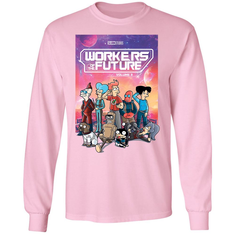 Long Sleeve T-Shirt - BTJD77U7 - Light Pink - 3