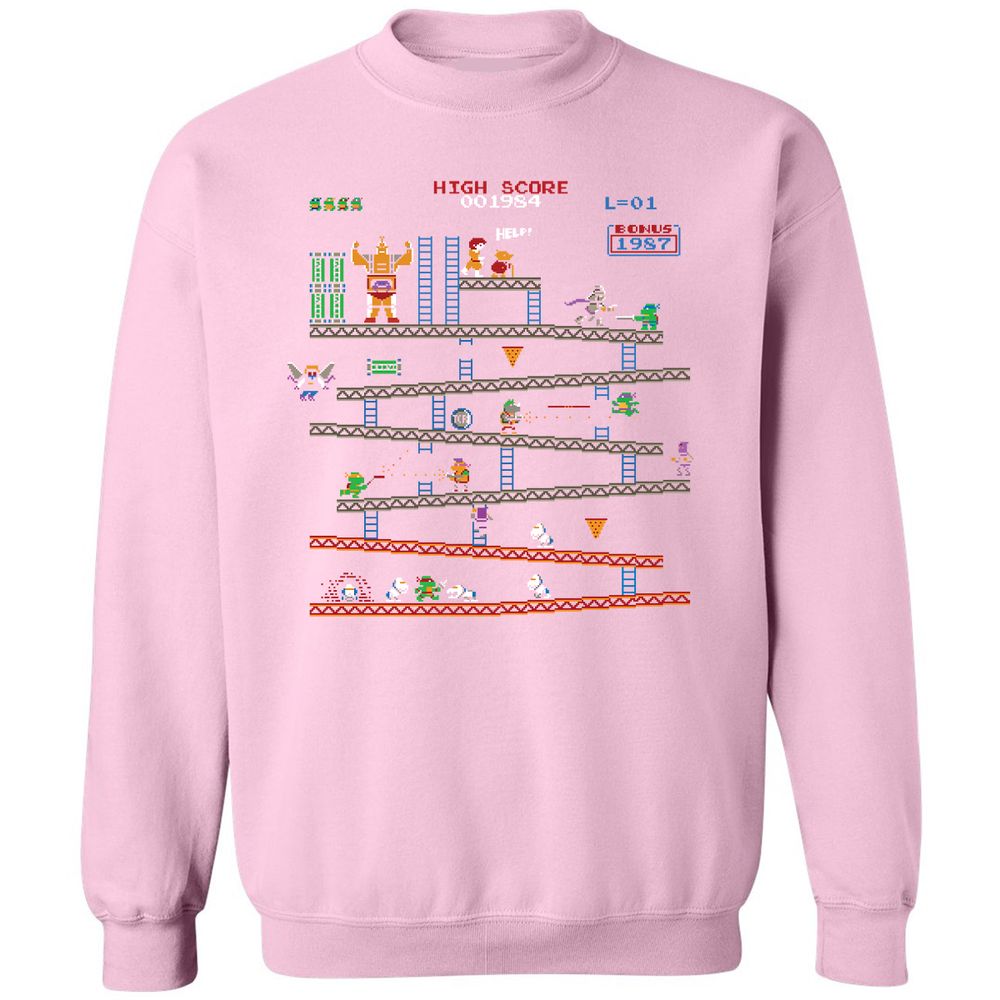 Classic Unisex Sweatshirt - K6S58CY1 - Light Pink - 3