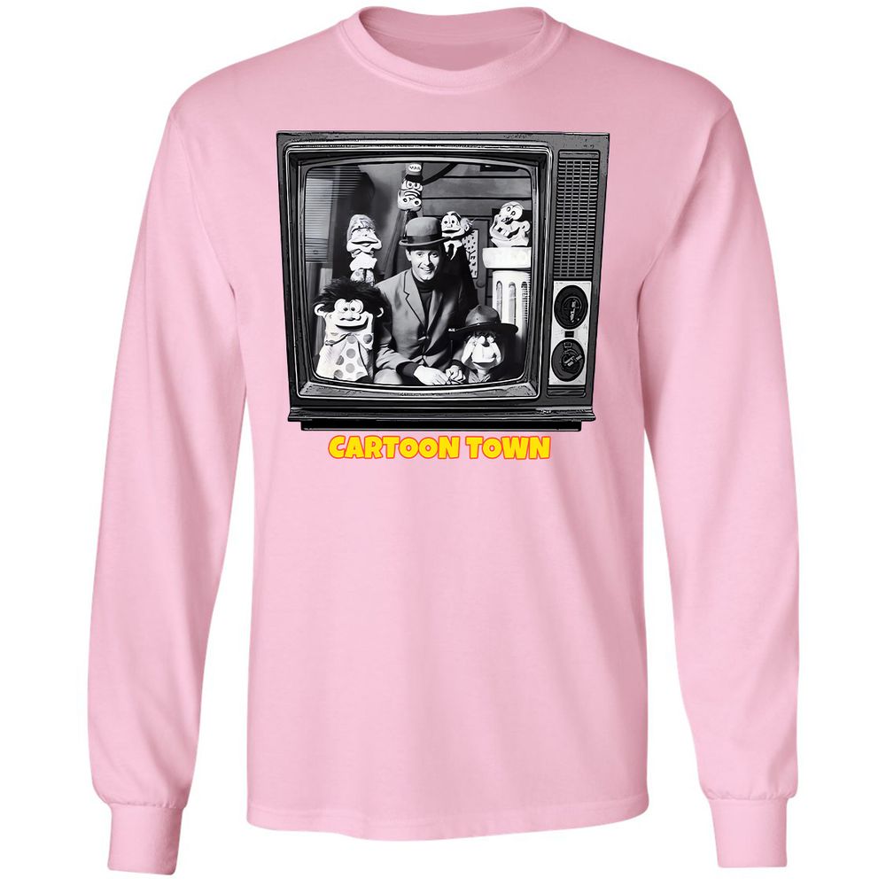 Cartoon Town - Light Pink - 3