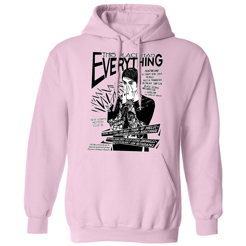 Classic Unisex Hoodie - S8LHV5FK - Light Pink - 3
