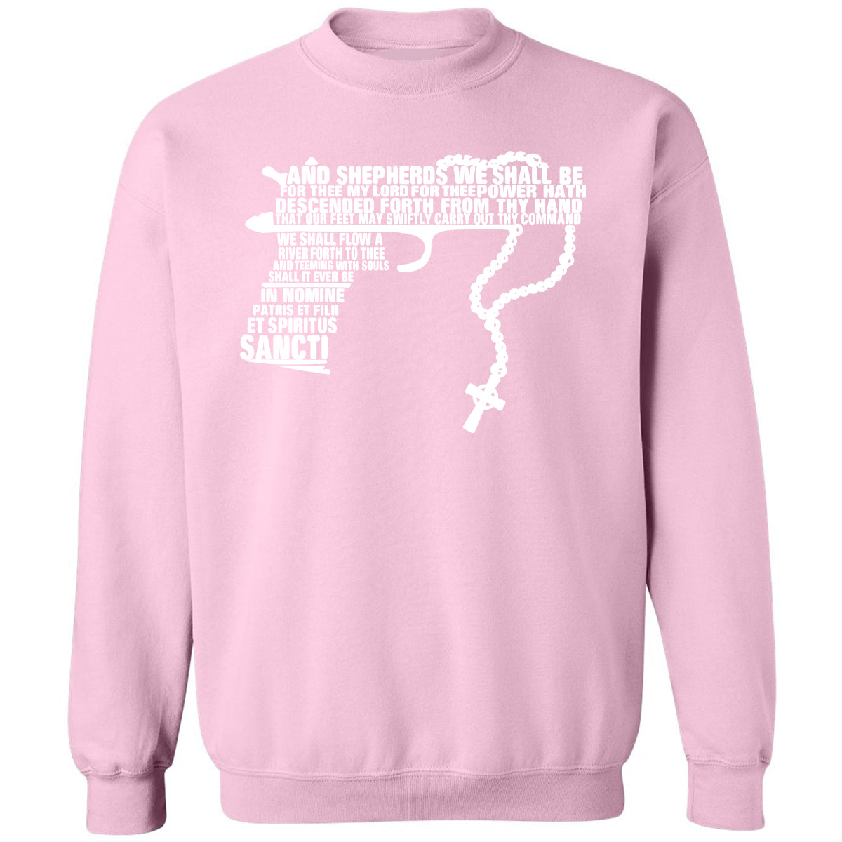 Classic Unisex Sweatshirt - L92C5TQB - Light Pink - 3