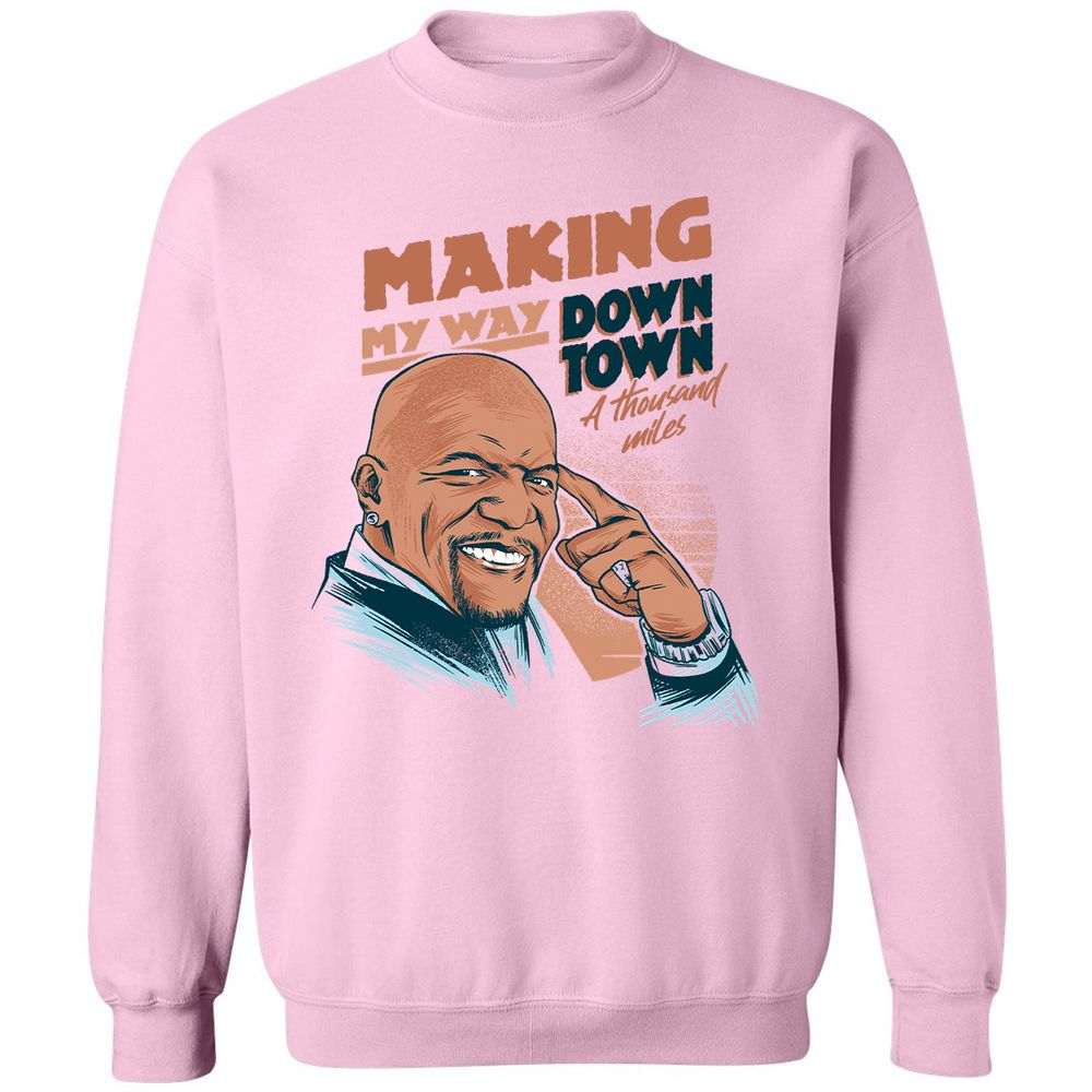 Classic Unisex Sweatshirt - S8Y8WC5B - Light Pink - 3