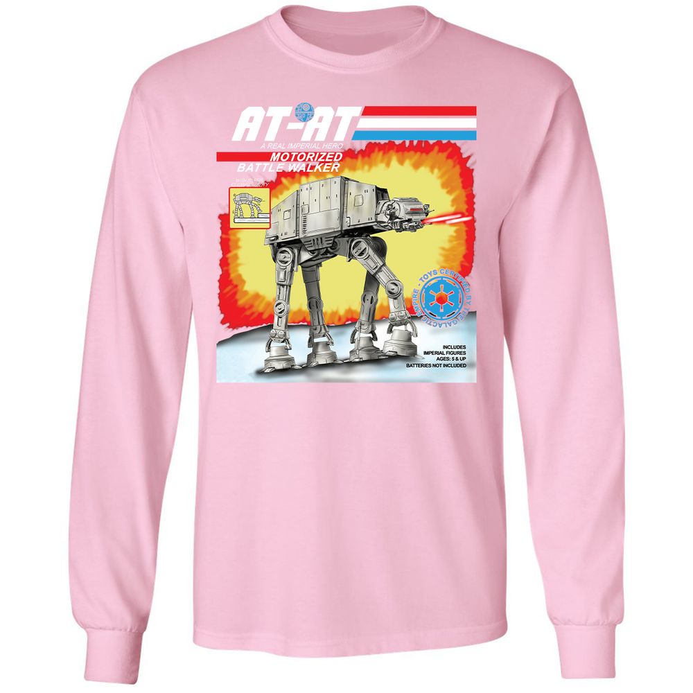 Long Sleeve T-Shirt - MZ9X521G - Light Pink - 3