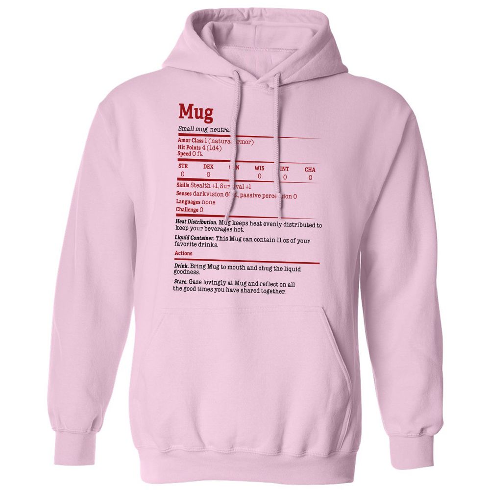 Classic Unisex Hoodie - XQXTV97P - Light Pink - 3