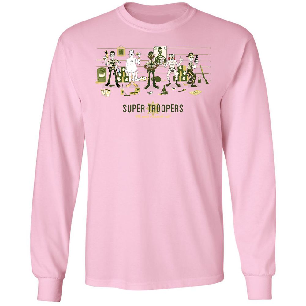 Long Sleeve T-Shirt - KH69PT6B - Light Pink - 3