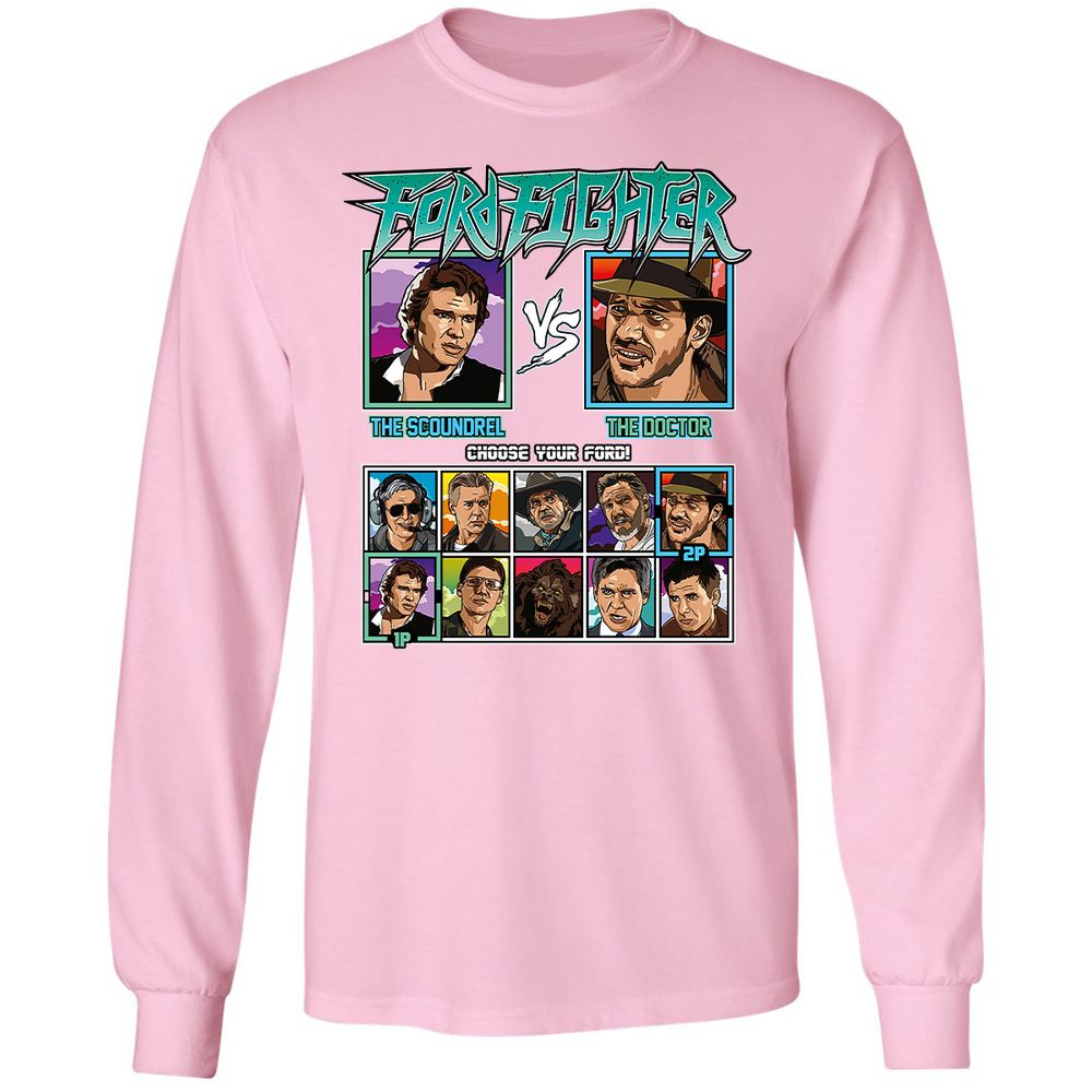 Long Sleeve T-Shirt - 7UCCLLR8 - Light Pink - 3