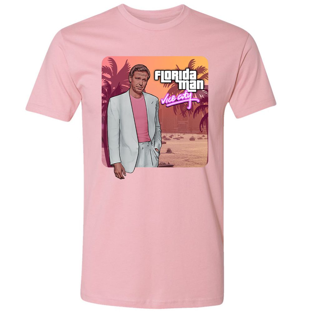 Premium Unisex T-Shirt - DVJP94MG - Light Pink - 3