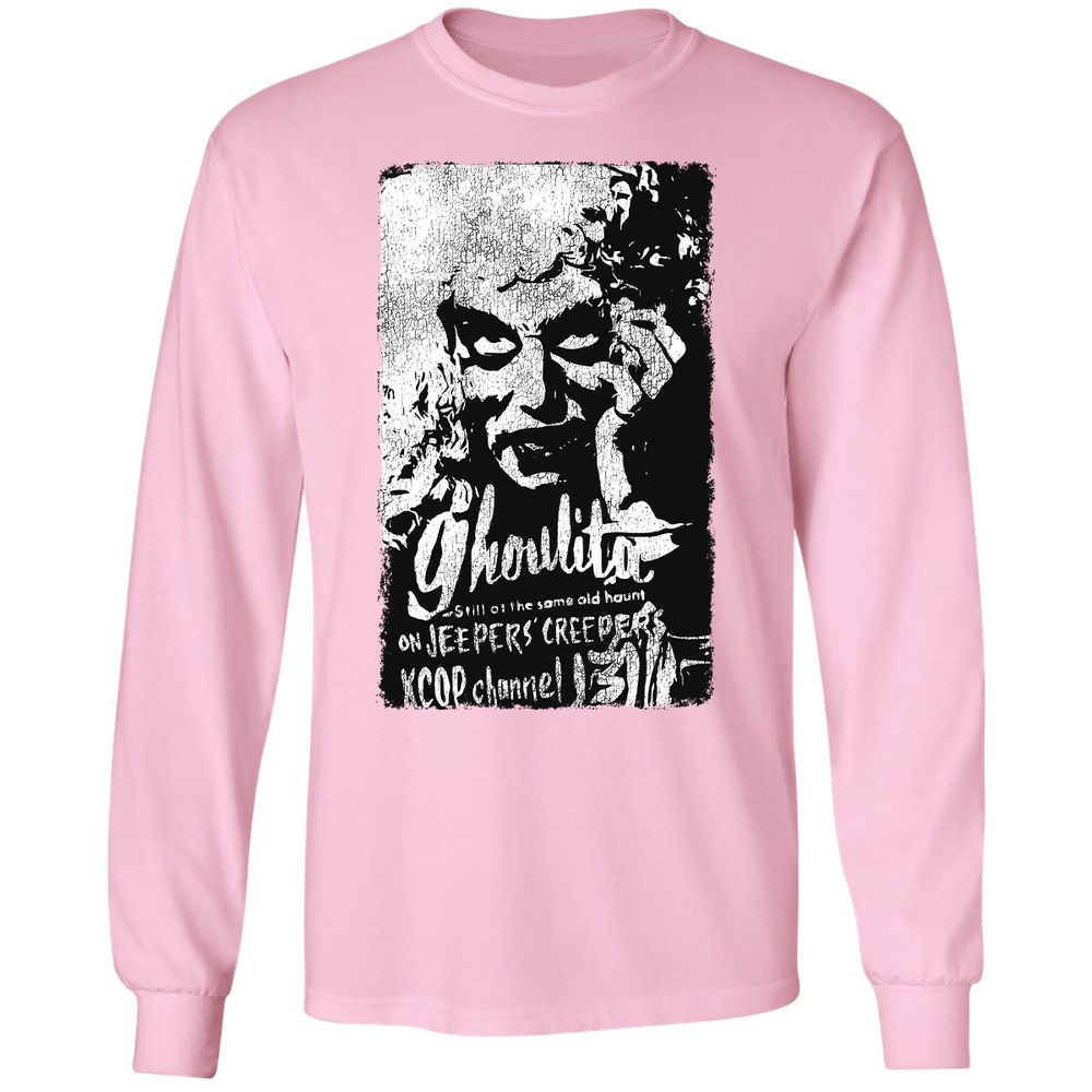 Long Sleeve T-Shirt - YVNUJGDR - Light Pink - 3