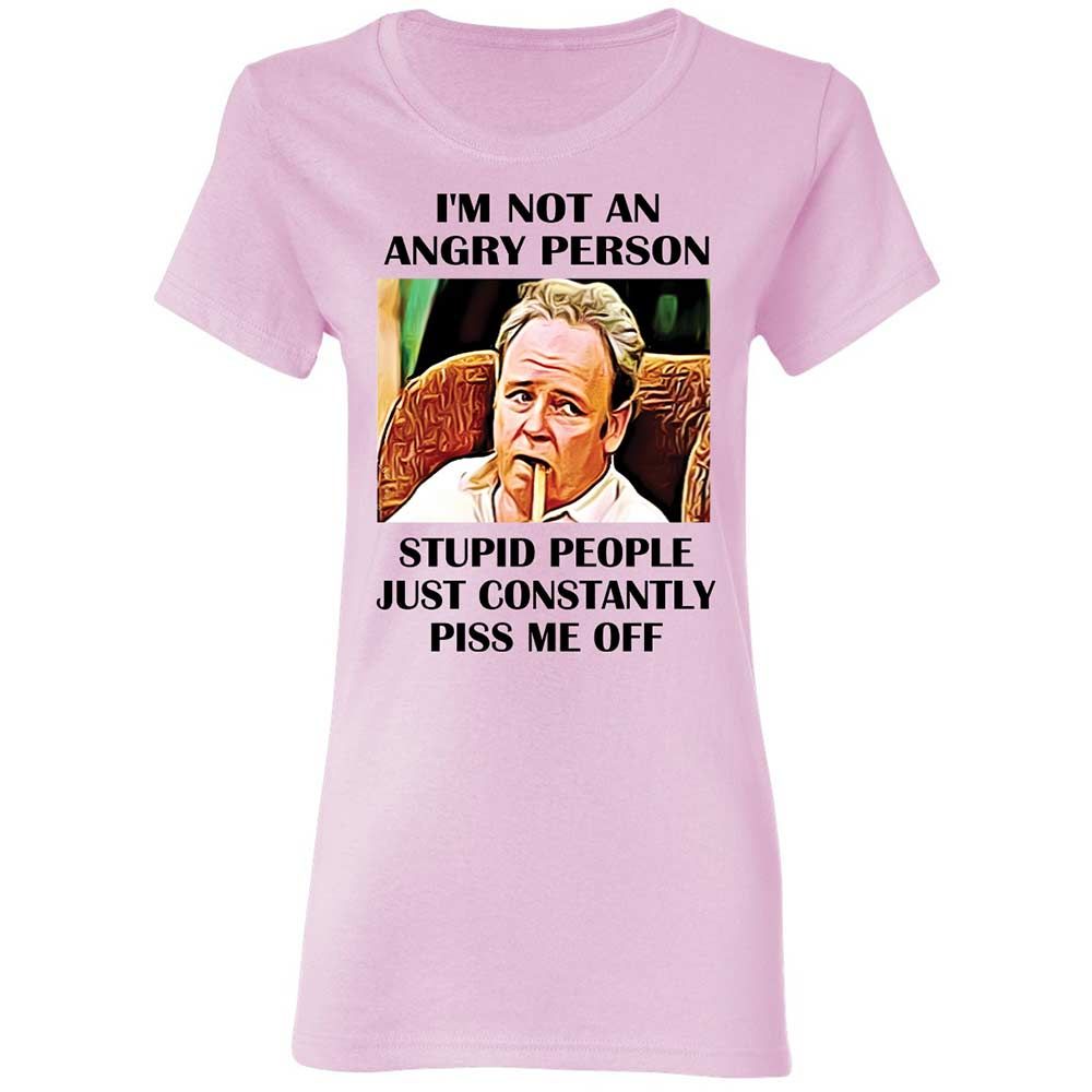 I'm not an angry person - Light Pink - 3
