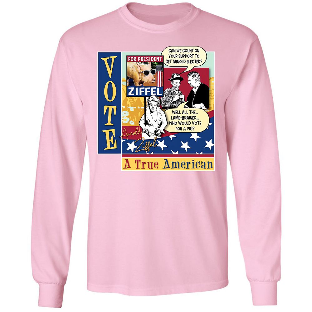 Long Sleeve T-Shirt - R9LD3NWZ - Light Pink - 3