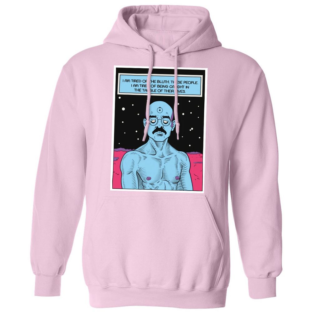 Classic Unisex Hoodie - KM1ZRNDQ - Light Pink - 3