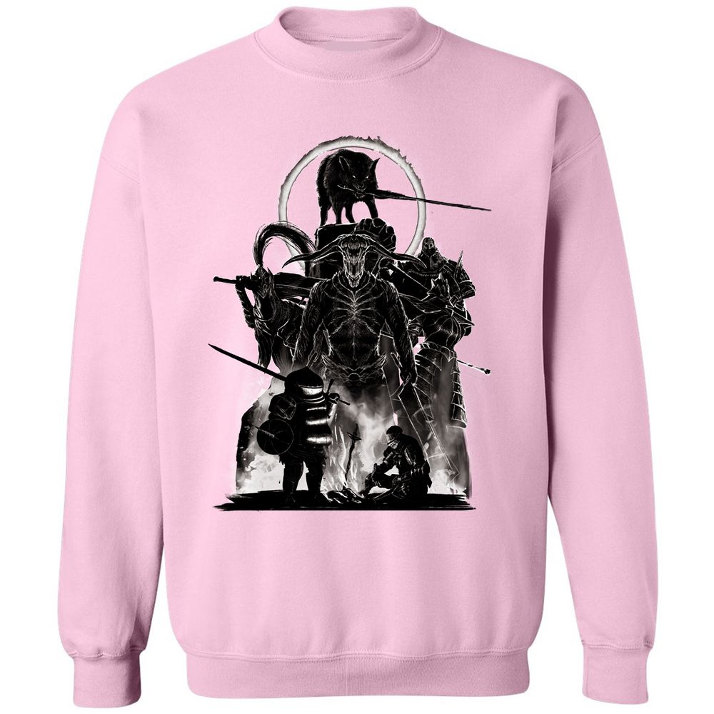 Classic Unisex Sweatshirt - GKVZTX24 - Light Pink - 3