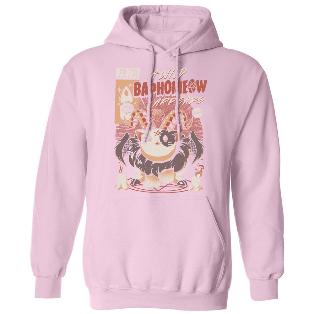 Classic Unisex Hoodie - FT4FMHNG - Light Pink - 3