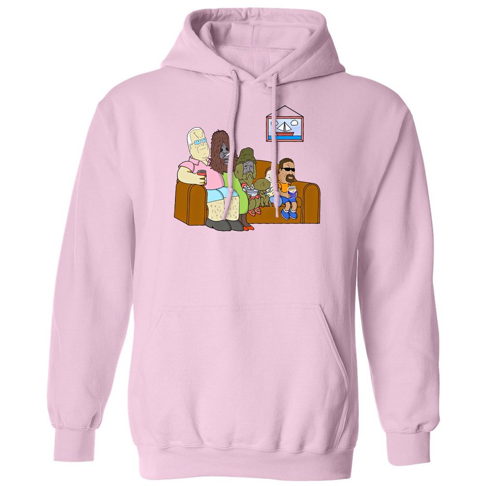 Classic Unisex Hoodie - 3UQCPCSB - Light Pink - 3