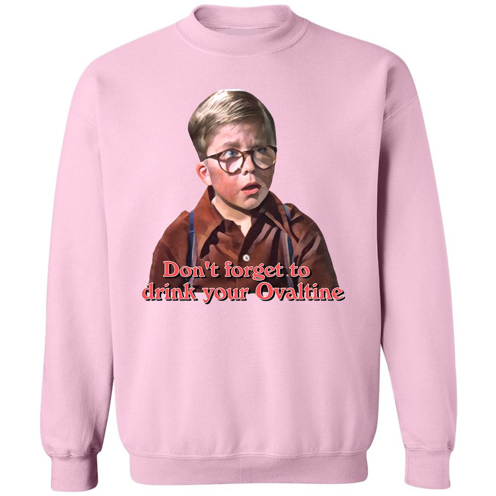 Classic Unisex Sweatshirt - X5DWZTYN - Light Pink - 3