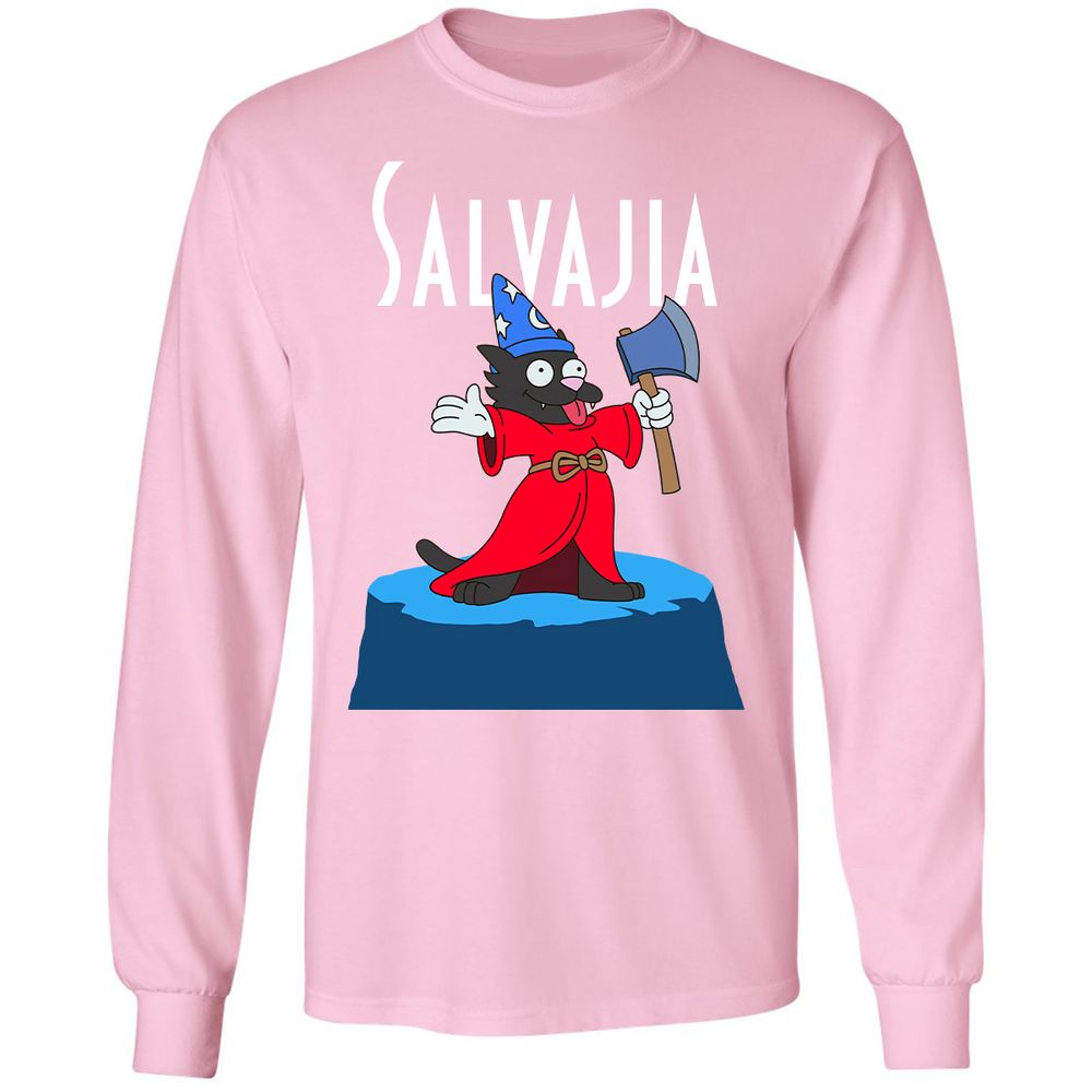 Long Sleeve T-Shirt - HQCFGY7C - Light Pink - 3