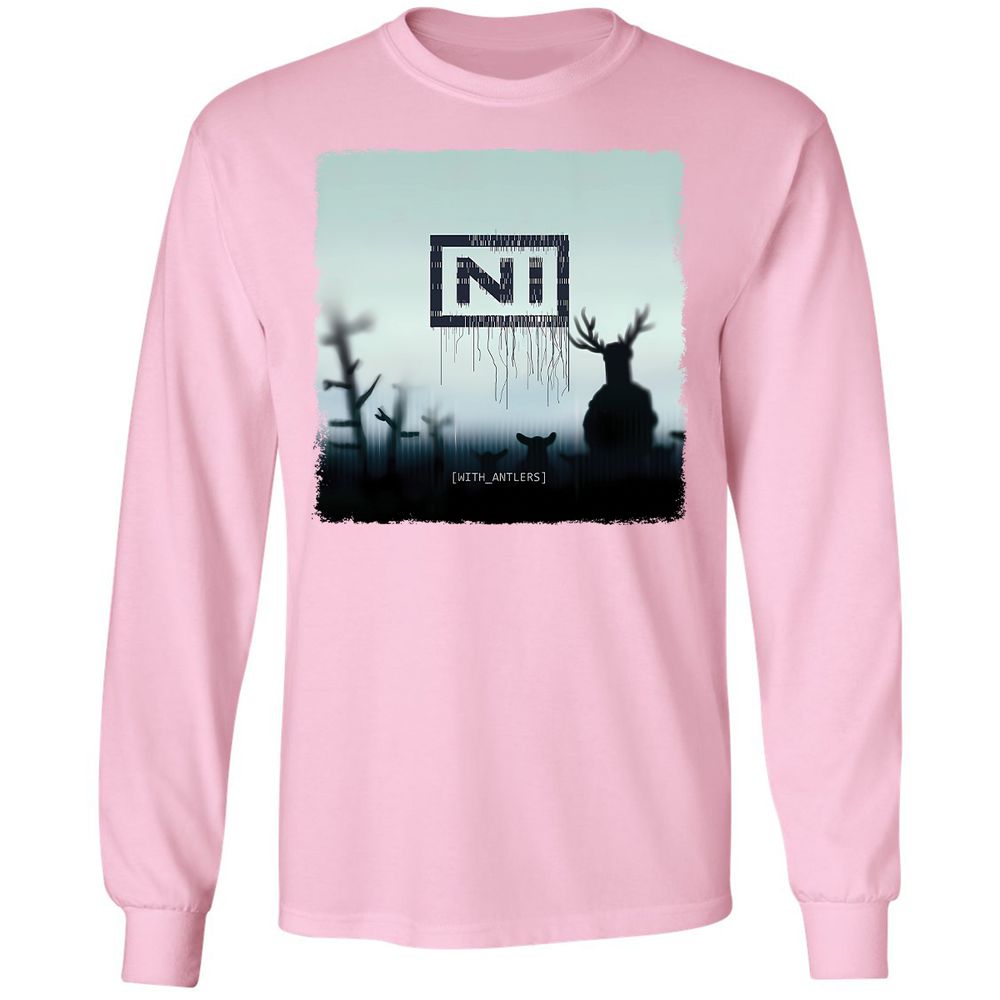 Long Sleeve T-Shirt - VUP1Y71Q - Light Pink - 3