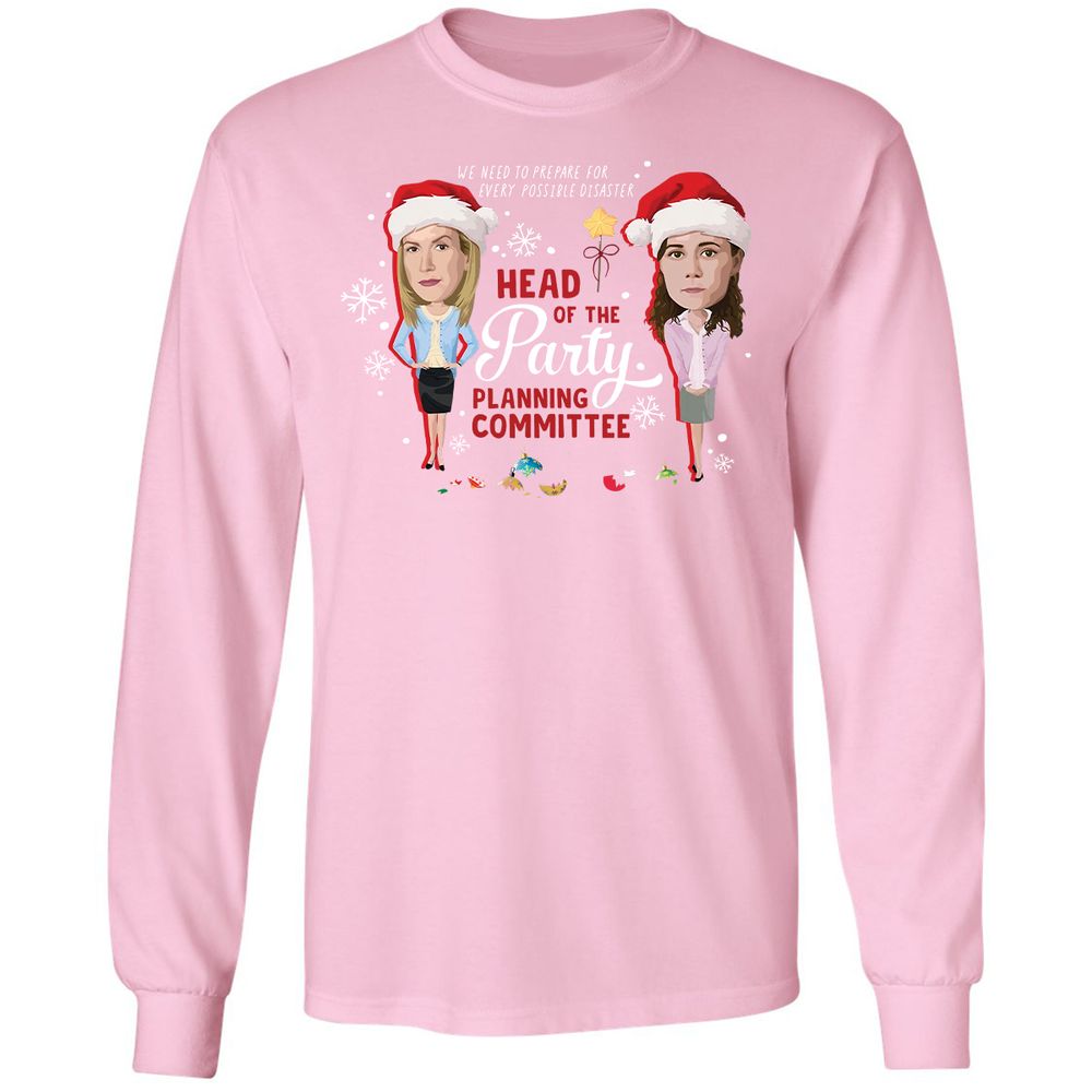 Head Of The Party Planning Committee Christmas - Light Pink - 3