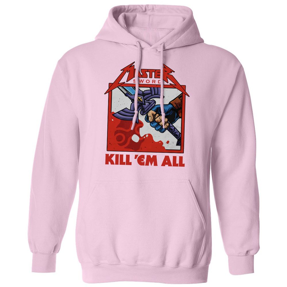 Classic Unisex Hoodie - LE6KCQLM - Light Pink - 3