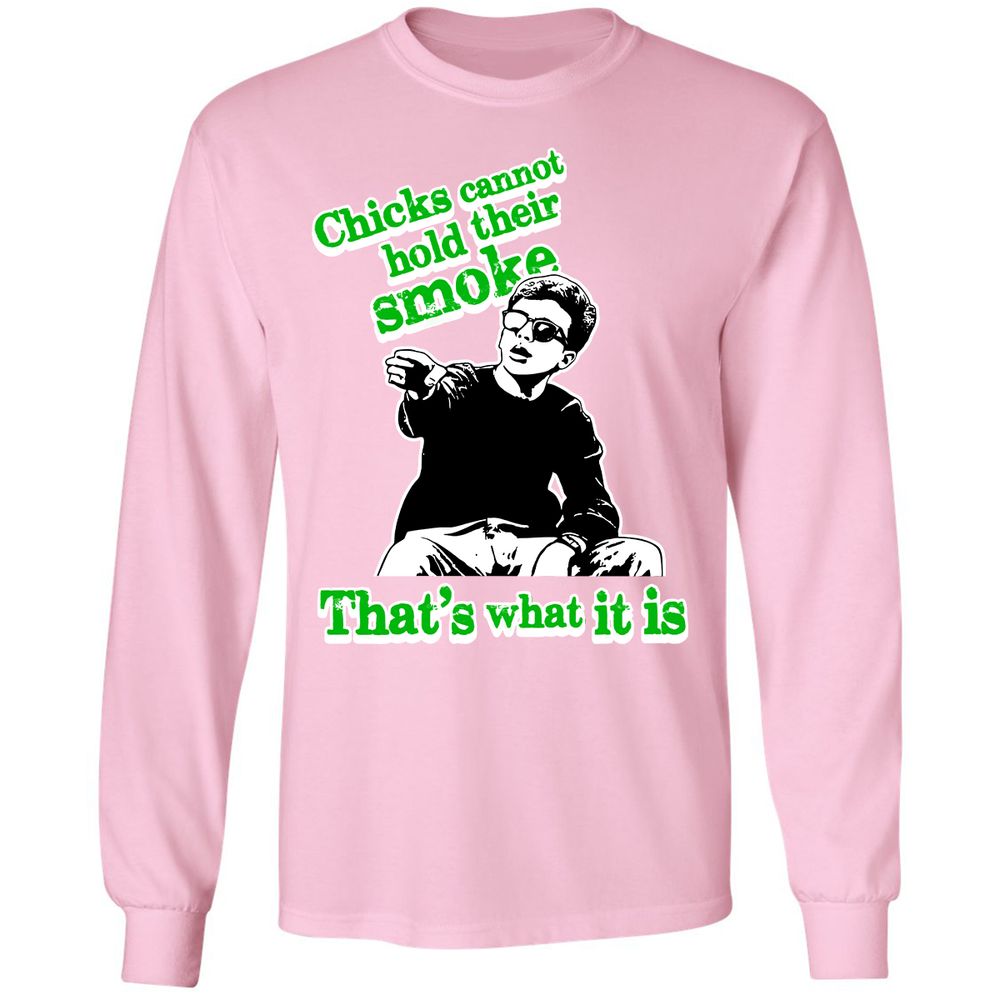 Long Sleeve T-Shirt - LLSBQ7RS - Light Pink - 3