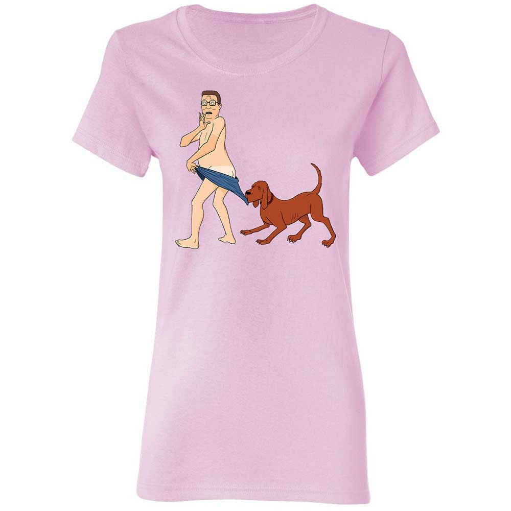 Women's T-Shirt - XSCEJ9JH - Light Pink - 3