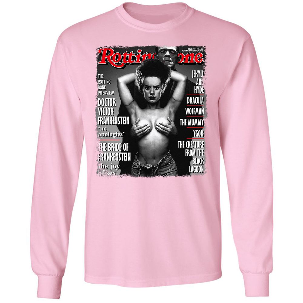 Long Sleeve T-Shirt - VVVQKDQV - Light Pink - 3