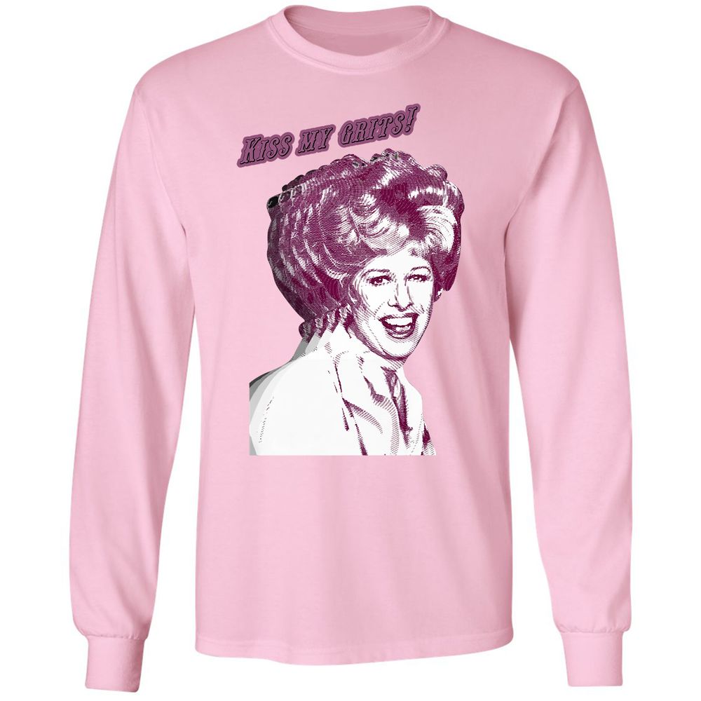 Long Sleeve T-Shirt - 84K5HDWF - Light Pink - 3